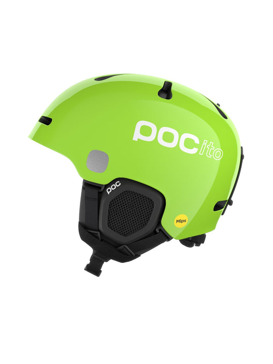 Załaduj obraz do przeglądarki galerii, Kask narciarski POCito Fornix MIPS Fluo. Yellow/Green Fluo. Yellow/Green