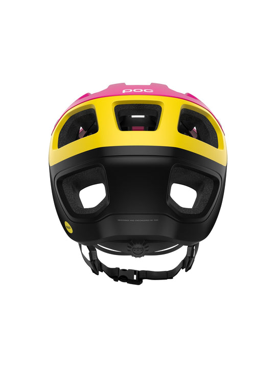 Załaduj obraz do przeglądarki galerii, Kask rowerowy POC Cularis Pure - Rhos Red Matt/Citrine Yellow Matt