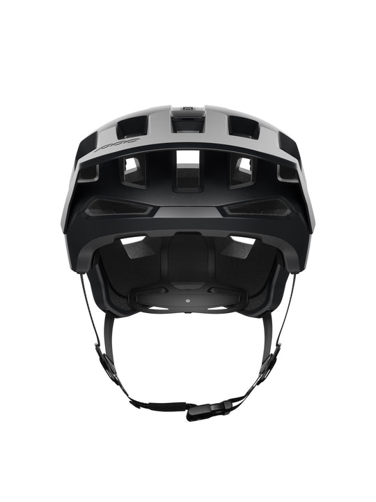 Załaduj obraz do przeglądarki galerii, Kask rowerowy POC Kortal - Uran. Black/Arge. Silver Matt