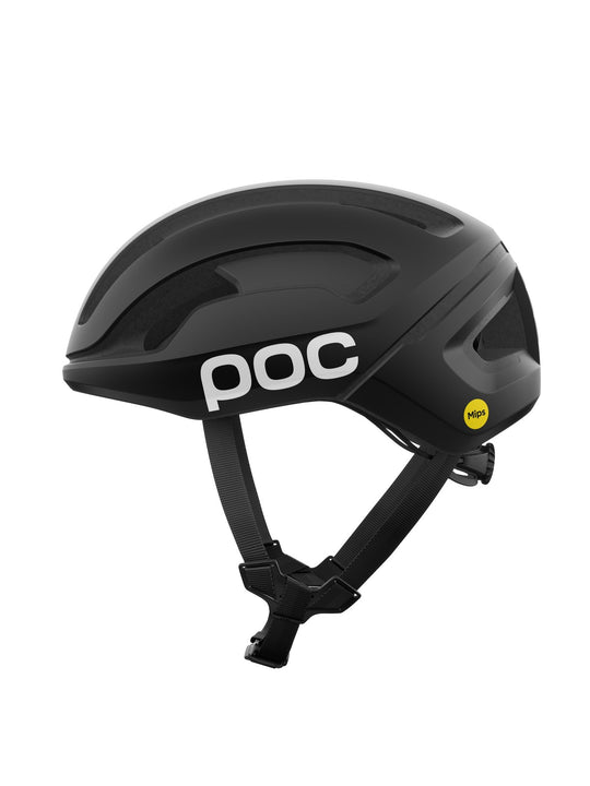 Załaduj obraz do przeglądarki galerii, Kask rowerowy POC Omne Air MIPS - Ur. Black Matt/Hyd. White w. Logo