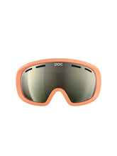 Załaduj obraz do przeglądarki galerii, Gogle narciarskie POC Fovea Mid Wide Fit - Apricot Sunstone/Partly Sunny Ivory