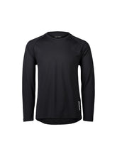 Załaduj obraz do przeglądarki galerii, Koszulka rowerowa POC ESSENTIAL DH LS - Carbon Black