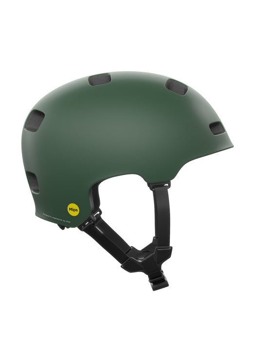 Załaduj obraz do przeglądarki galerii, Kask rowerowy POC Crane MIPS - Epid. Green Matt