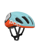 Załaduj obraz do przeglądarki galerii, Kask rowerowy POC Amidal - Indi. Blue Matt/Carnelian Orange Matt