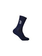 Załaduj obraz do przeglądarki galerii, Skarpety rowerowe POC SOLEUS LITE LONG Sock - Turmaline Navy