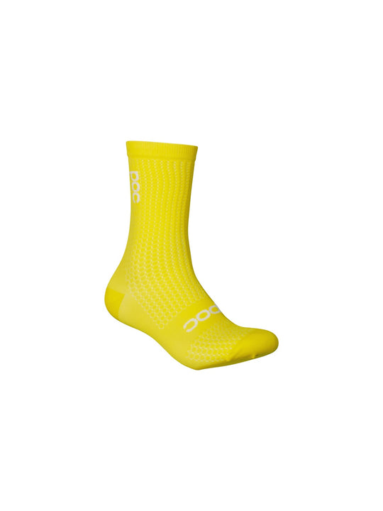 Załaduj obraz do przeglądarki galerii, Skarpety rowerowe juniorskie POC Y's Essential Road Sock - Avent. Yellow