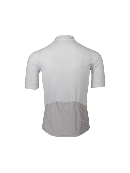 Załaduj obraz do przeglądarki galerii, Koszulka rowerowa POC M's ESSENTIAL ROAD LOGO Jersey - Hydr. White/Granite Grey
