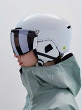Załaduj obraz do przeglądarki galerii, Kask narciarski POC Obex Visor - Hydr. White/Clarity Universal/Partly Sunny/Silver