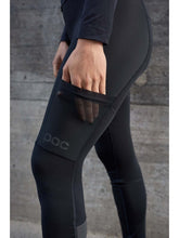 Załaduj obraz do przeglądarki galerii, Spodnie rowerowe POC W's Thermal Cargo Tights - Ur. Black