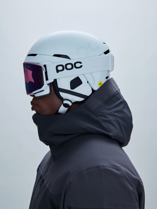 Załaduj obraz do przeglądarki galerii, Kask narciarski POC Obex BC MIPS - Hyd. White Matt