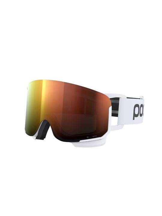 Załaduj obraz do przeglądarki galerii, Gogle narciarskie POC Nexal Mid Clarity - Hyd. White/Spektris Orange Cat 2