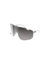 Załaduj obraz do przeglądarki galerii, Okulary rowerowe POC Devour Mid+ Hyd. White/Clarity Road/Sunny Silver