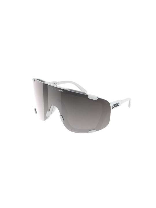 Załaduj obraz do przeglądarki galerii, Okulary rowerowe POC Devour Mid+ Hyd. White/Clarity Road/Sunny Silver