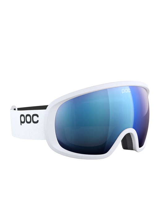 Załaduj obraz do przeglądarki galerii, Gogle narciarskie POC Fovea - Hydr. White|Pt. Sunny Blue Cat 2