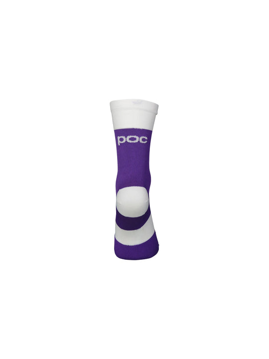 Załaduj obraz do przeglądarki galerii, Skarpety rowerowe POC Y's Essential MTB Sock - Sap. Purple/Hyd. White