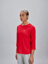 Załaduj obraz do przeglądarki galerii, Koszulka rowerowa damska POC W's Motion Air 3/4 Jersey czerwona