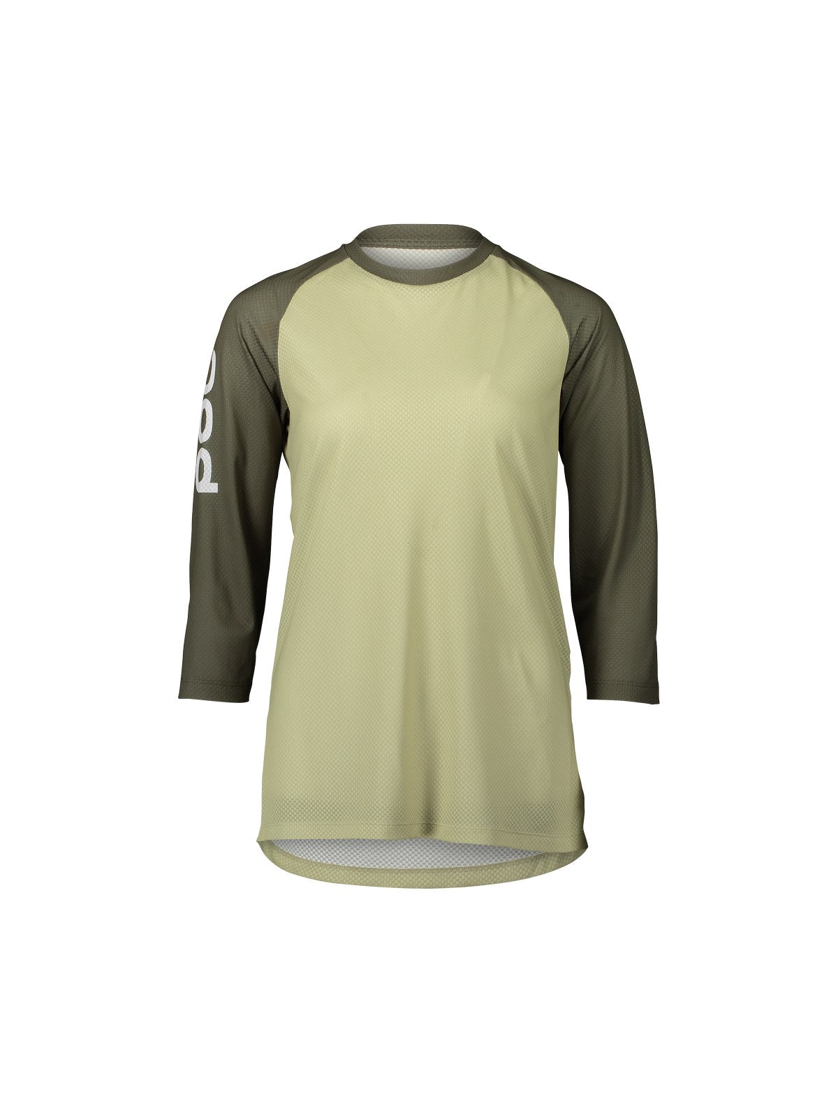 Koszulka rowerowa POC W'S PURE 3/4 - Prehnite Green/Epid. Green