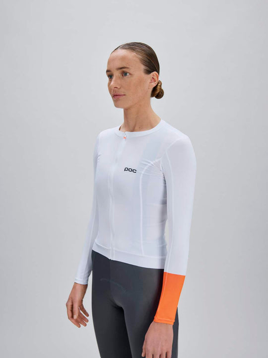 Załaduj obraz do przeglądarki galerii, Koszulka rowerowa POC W's Cadence L/S Jersey - Hyd. White