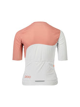Załaduj obraz do przeglądarki galerii, Koszulka rowerowa POC W's Essential Road Jersey Print -Hydr. White/Rock Salt