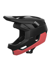 Załaduj obraz do przeglądarki galerii, Kask rowerowy POC Otocon - Ur. Black/Am. Coral Matt