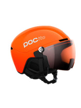 Załaduj obraz do przeglądarki galerii, Kask narciarski POCito Obex Visor - Fluo. Orange/Clarity POCito/Partly Sunny/Light Orange