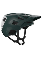 Załaduj obraz do przeglądarki galerii, Kask rowerowy POC Kortal Race MIPS - Parg. Green Matt/Hyd. White Matt
