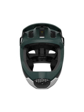 Załaduj obraz do przeglądarki galerii, Kask rowerowy POC Otocon Race MIPS - Parg. Green Matt/Hyd. White Matt