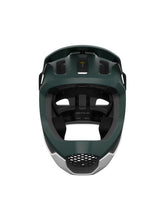 Załaduj obraz do przeglądarki galerii, Kask rowerowy POC Otocon Race MIPS - Parg. Green Matt/Hyd. White Matt