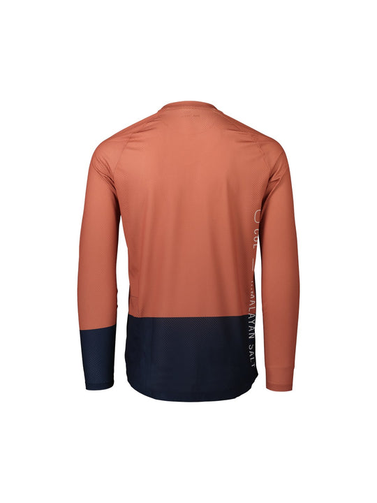 Załaduj obraz do przeglądarki galerii, Koszulka rowerowa POC MTB Pure LS Jersey - Himalayan Salt/Turmaline Navy