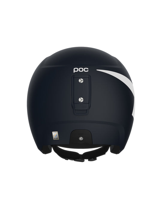 Załaduj obraz do przeglądarki galerii, Kask narciarski POC Skull Dura Jr - Blixten Blue Matt