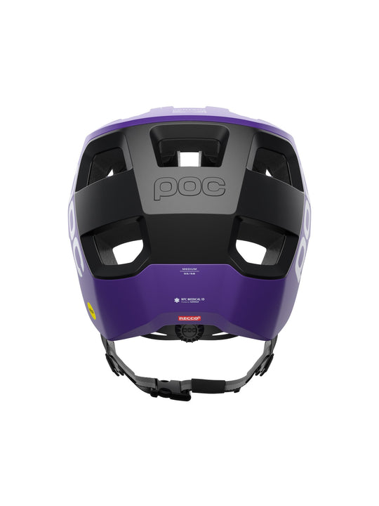 Załaduj obraz do przeglądarki galerii, Kask rowerowy POC KORTAL RACE MIPS - Sap. Purple/Ur. Black Metallic/Matt