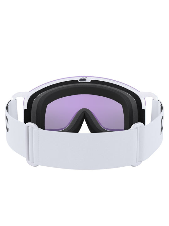 Załaduj obraz do przeglądarki galerii, Gogle narciarskie POC Nexal Mid Wide Fit - Hyd. White/Pt. Sunny Blue