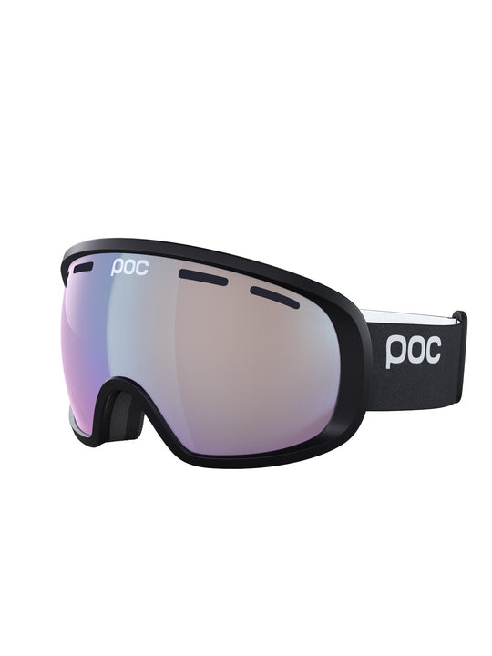 Załaduj obraz do przeglądarki galerii, Gogle narciarskie POC Fovea Photochromic - Ur. Black|Light Pink-Sky Blue Cat 1-3
