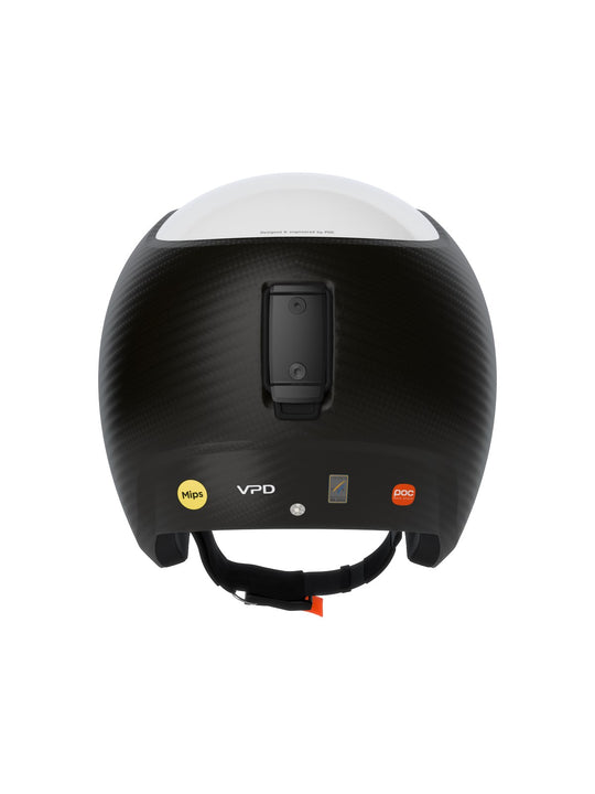 Załaduj obraz do przeglądarki galerii, Kask narciarski POC Super Skull - Ura. Black/Hydr. White Matt