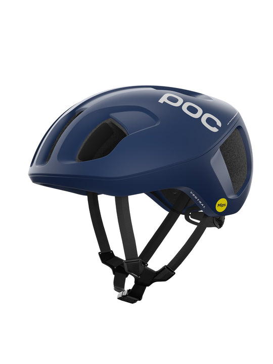 Załaduj obraz do przeglądarki galerii, Kask rowerowy POC VENTRAL MIPS - Lead Blue Matt