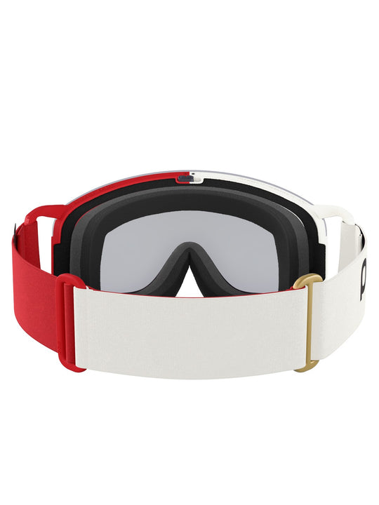 Załaduj obraz do przeglądarki galerii, Gogle narciarskie POC Nexal Mid Wide Fit - Rouge/Blanc