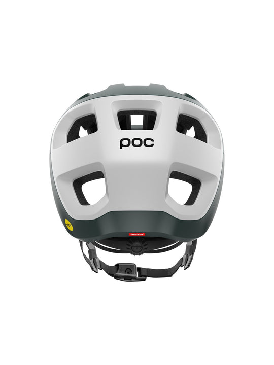 Załaduj obraz do przeglądarki galerii, Kask rowerowy POC Cularis - Parg. Green Matt/Hyd. White Matt