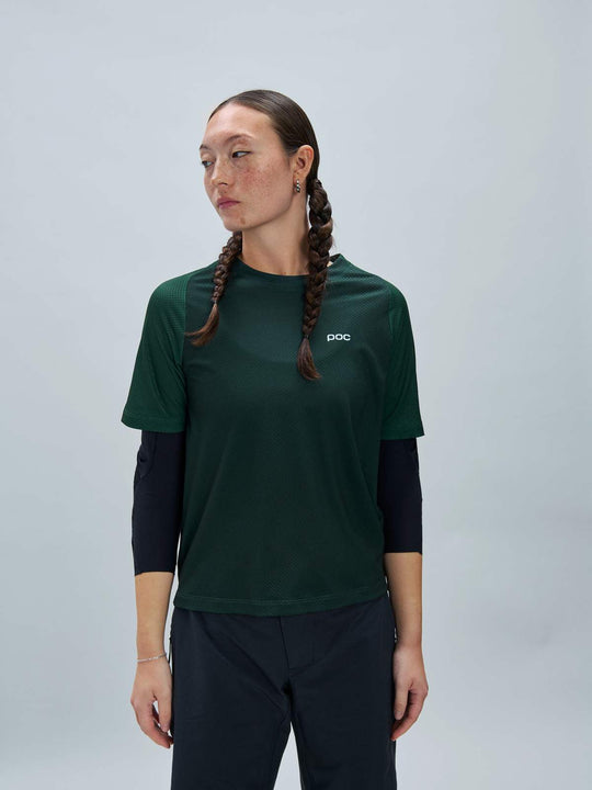 Załaduj obraz do przeglądarki galerii, Koszulka rowerowa damska POC W's Motion Air Jersey zielony