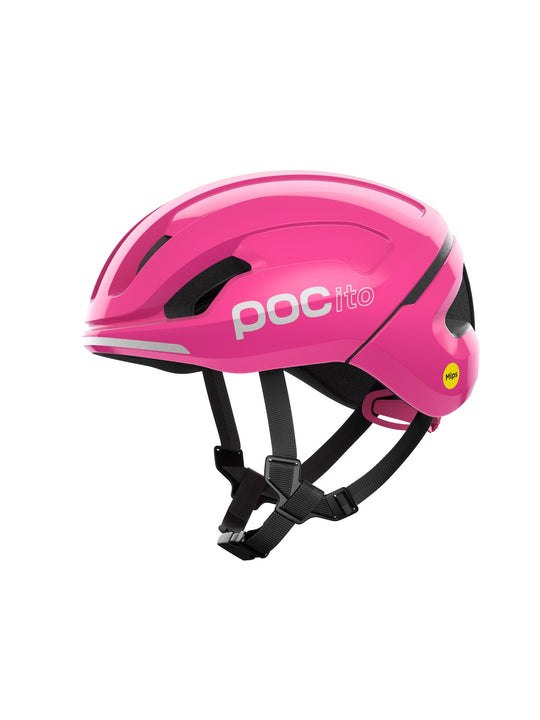 Załaduj obraz do przeglądarki galerii, Kask rowerowy POC POCITO OMNE MIPS - Fluo. Pink