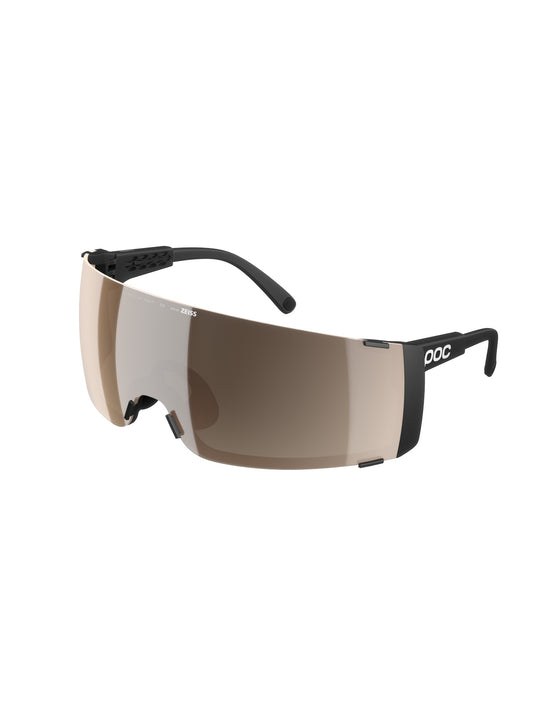 Załaduj obraz do przeglądarki galerii, Okulary rowerowe POC Propel - Ur. Black/Clarity Trail/Partly Sunny Silver