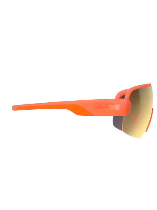 Załaduj obraz do przeglądarki galerii, Okulary rowerowe POC Aim - Fluo. Orange Translucent/Clarity Road/Pt. Sunny Gold