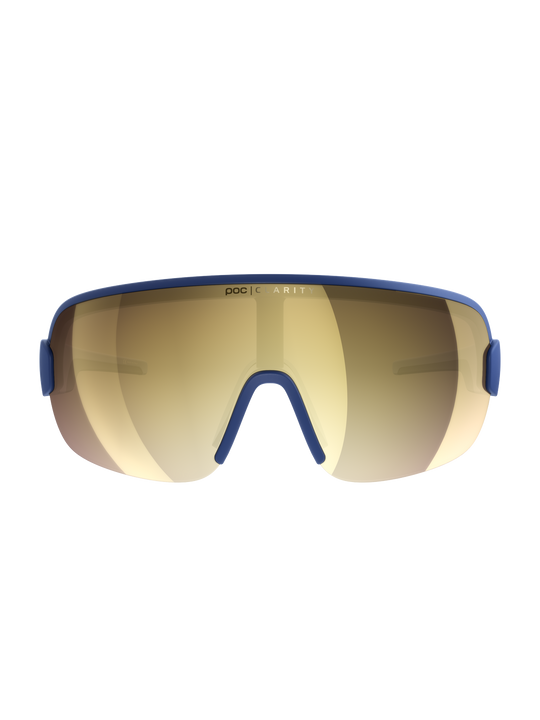 Załaduj obraz do przeglądarki galerii, Okulary POC AIM - Lead Blue - Clarity ROAD.Violet/Gold Mirror Cat 2