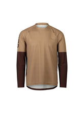 Załaduj obraz do przeglądarki galerii, Koszulka rowerowa POC M's Essential MTB LS Jersey - Jasper Brown