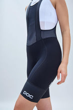 Załaduj obraz do przeglądarki galerii, Spodenki rowerowe POC W's Raceday Bibshorts - Ur. Black
