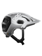 Załaduj obraz do przeglądarki galerii, Kask rowerowy POC Tectal Race MIPS - Arg. Silver/Ur. Black Matt