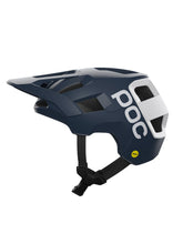 Załaduj obraz do przeglądarki galerii, Kask rowerowy POC Kortal Race MIPS - Apat. Navy Matt/Hyd. White Matt