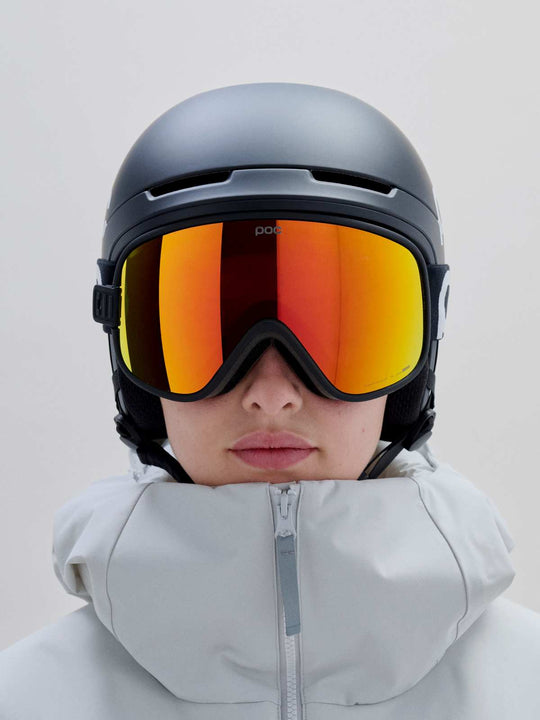 Załaduj obraz do przeglądarki galerii, Kask narciarski POC Obex Contour - Uranium Black Matt