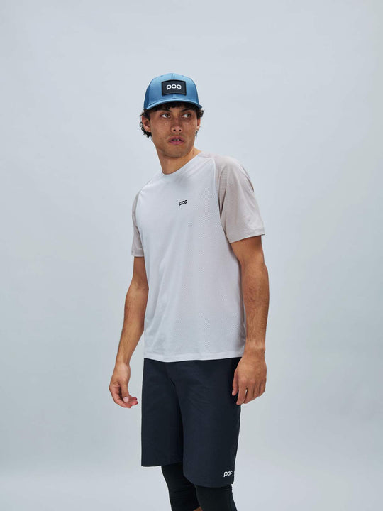 Załaduj obraz do przeglądarki galerii, Koszulka rowerowa POC M's Motion Air S/S Jersey - Okenite Off-White