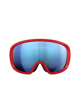 Załaduj obraz do przeglądarki galerii, Gogle narciarskie POC Fovea - Pris. Red/Pt. Sunny Blue