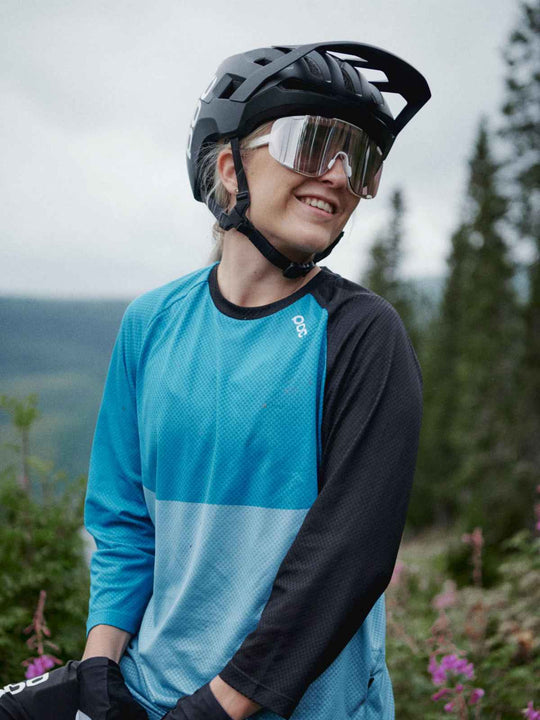 Załaduj obraz do przeglądarki galerii, Okulary POC DEVOUR - Hydr. White - Clarity Trail Brown/Silver Mirror Cat 2